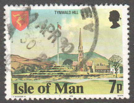 Isle of Man Scott 116a Used